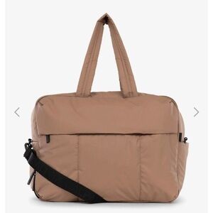 Calpak Luka Chocolate Brown Duffle Carryon Bag